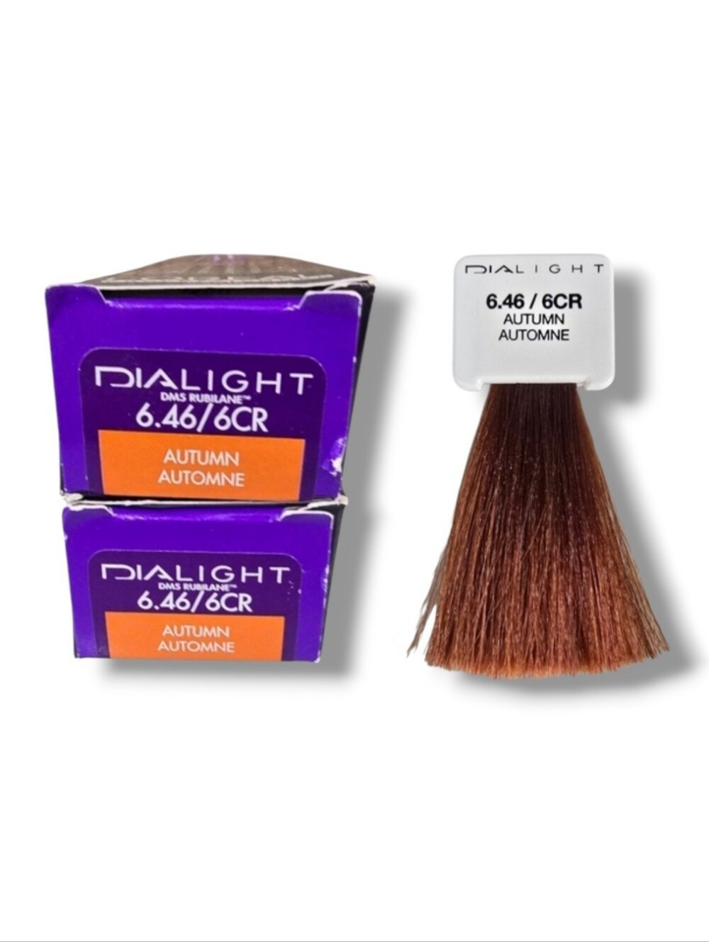 L'Oreal Professionnel DIALight 2 Tubes Ammonia-Free 6.46/6CR Autumn